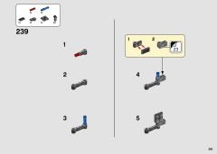 LEGO 42098 instructions page 261 – build guide