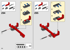 LEGO 42098 instructions page 302 – build guide