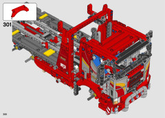 LEGO 42098 instructions page 308 – build guide