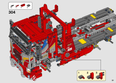 LEGO 42098 instructions page 311 – build guide
