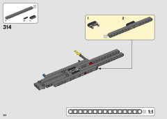 LEGO 42098 instructions page 318 – build guide