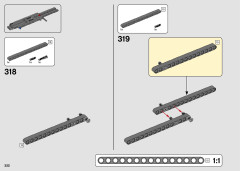 LEGO 42098 instructions page 322 – build guide
