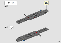 LEGO 42098 instructions page 327 – build guide