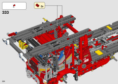 LEGO 42098 instructions page 334 – build guide