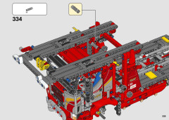 LEGO 42098 instructions page 335 – build guide