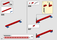 LEGO 42098 instructions page 336 – build guide
