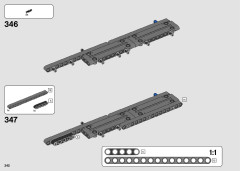 LEGO 42098 instructions page 342 – build guide