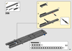 LEGO 42098 instructions page 349 – build guide