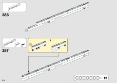 LEGO 42098 instructions page 370 – build guide
