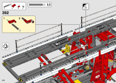 LEGO 42098 instructions page 374 – build guide