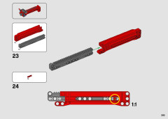 LEGO 42098 instructions page 393 – build guide
