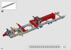 LEGO 42098 instructions page 402 – build guide