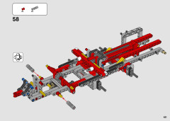 LEGO 42098 instructions page 421 – build guide