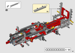 LEGO 42098 instructions page 447 – build guide