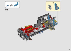 LEGO 42098 instructions page 45 – build guide