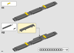 LEGO 42098 instructions page 464 – build guide