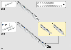 LEGO 42098 instructions page 538 – build guide