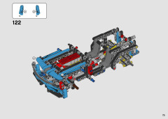 LEGO 42098 instructions page 73 – build guide