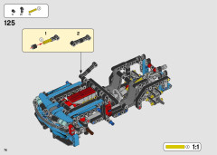 LEGO 42098 instructions page 76 – build guide