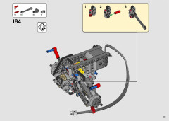LEGO 42099 instructions page 111 – build guide