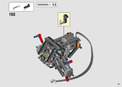 LEGO 42099 instructions page 117 – build guide