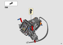 LEGO 42099 instructions page 119 – build guide