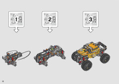 LEGO 42099 instructions page 12 – build guide