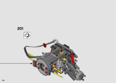 LEGO 42099 instructions page 124 – build guide