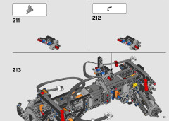 LEGO 42099 instructions page 129 – build guide