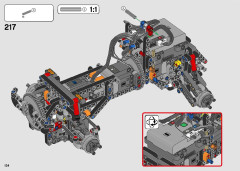 LEGO 42099 instructions page 134 – build guide