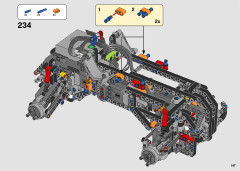 LEGO 42099 instructions page 147 – build guide
