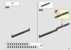 LEGO 42099 instructions page 155 – build guide
