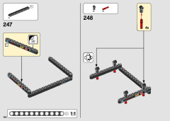 LEGO 42099 instructions page 156 – build guide