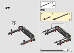 LEGO 42099 instructions page 157 – build guide