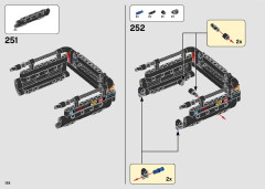 LEGO 42099 instructions page 158 – build guide