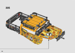 LEGO 42099 instructions page 190 – build guide