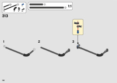 LEGO 42099 instructions page 196 – build guide