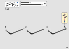 LEGO 42099 instructions page 209 – build guide