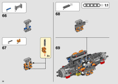 LEGO 42099 instructions page 38 – build guide