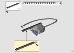 LEGO 42099 instructions page 43 – build guide