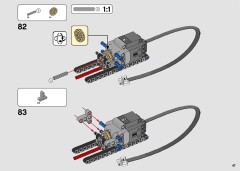 LEGO 42099 instructions page 47 – build guide
