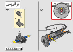 LEGO 42099 instructions page 59 – build guide