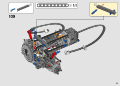 LEGO 42099 instructions page 63 – build guide