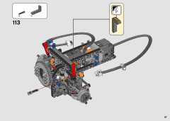 LEGO 42099 instructions page 67 – build guide