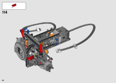 LEGO 42099 instructions page 68 – build guide