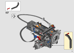 LEGO 42099 instructions page 71 – build guide