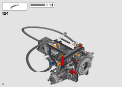 LEGO 42099 instructions page 78 – build guide