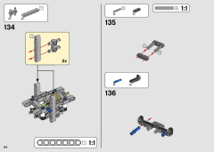 LEGO 42099 instructions page 84 – build guide
