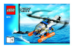 LEGO 4210 instructions page 1 – build guide