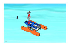 LEGO 4210 instructions page 10 – build guide